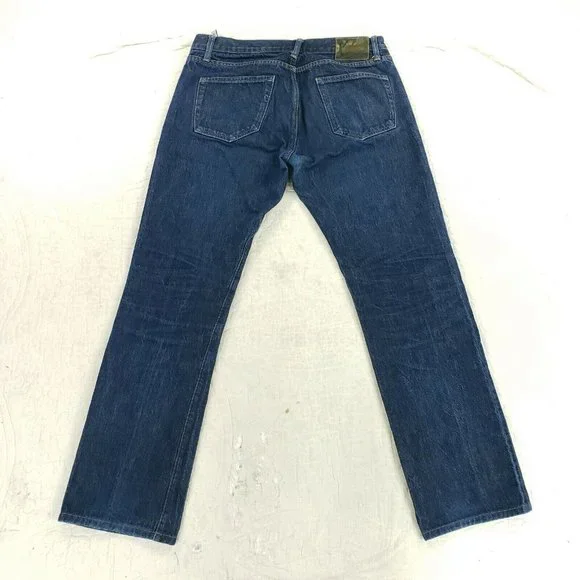 RGT Rogue Territory Selvedge Blue Jeans Mens Measure 31x30 Button Fly